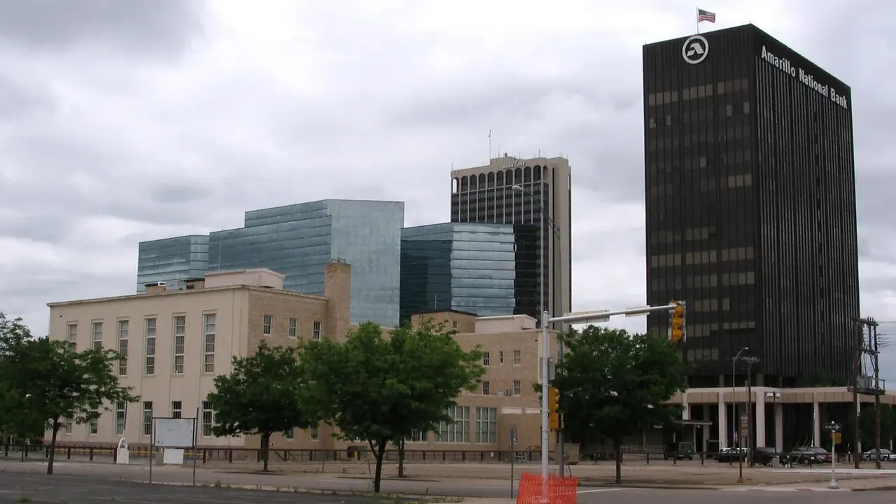 Amarillo skyline
