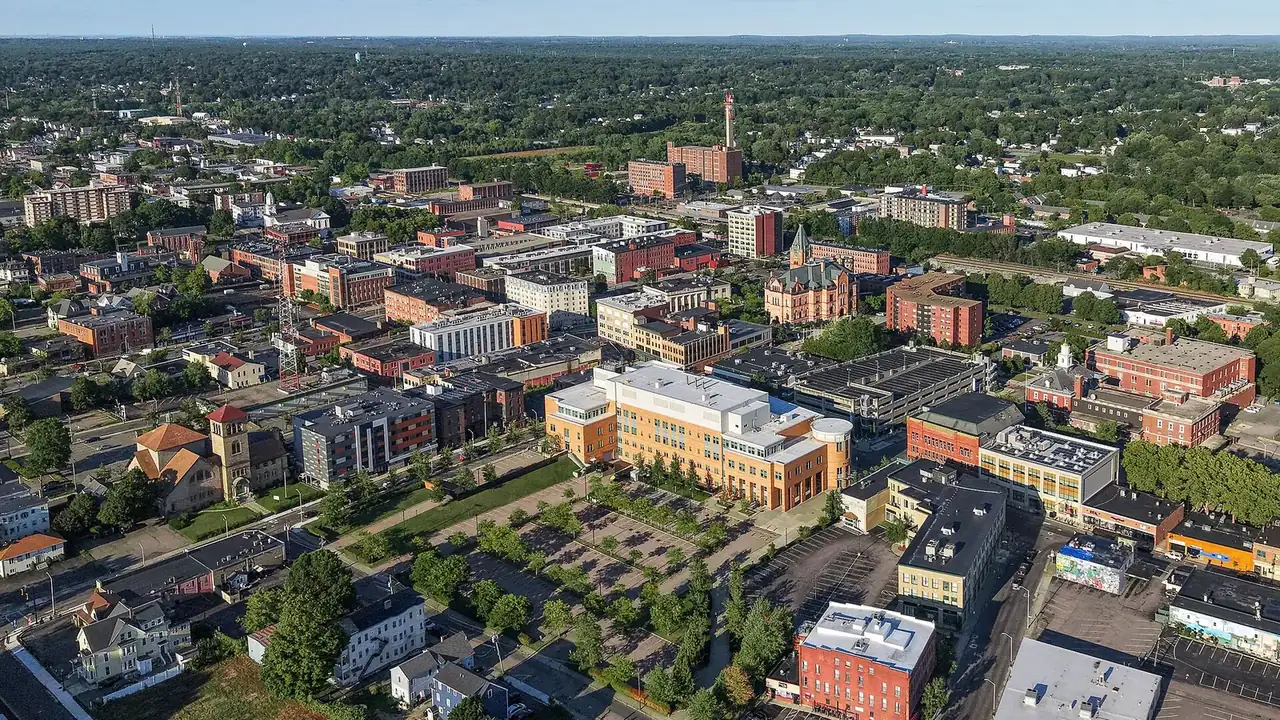 Brockton skyline