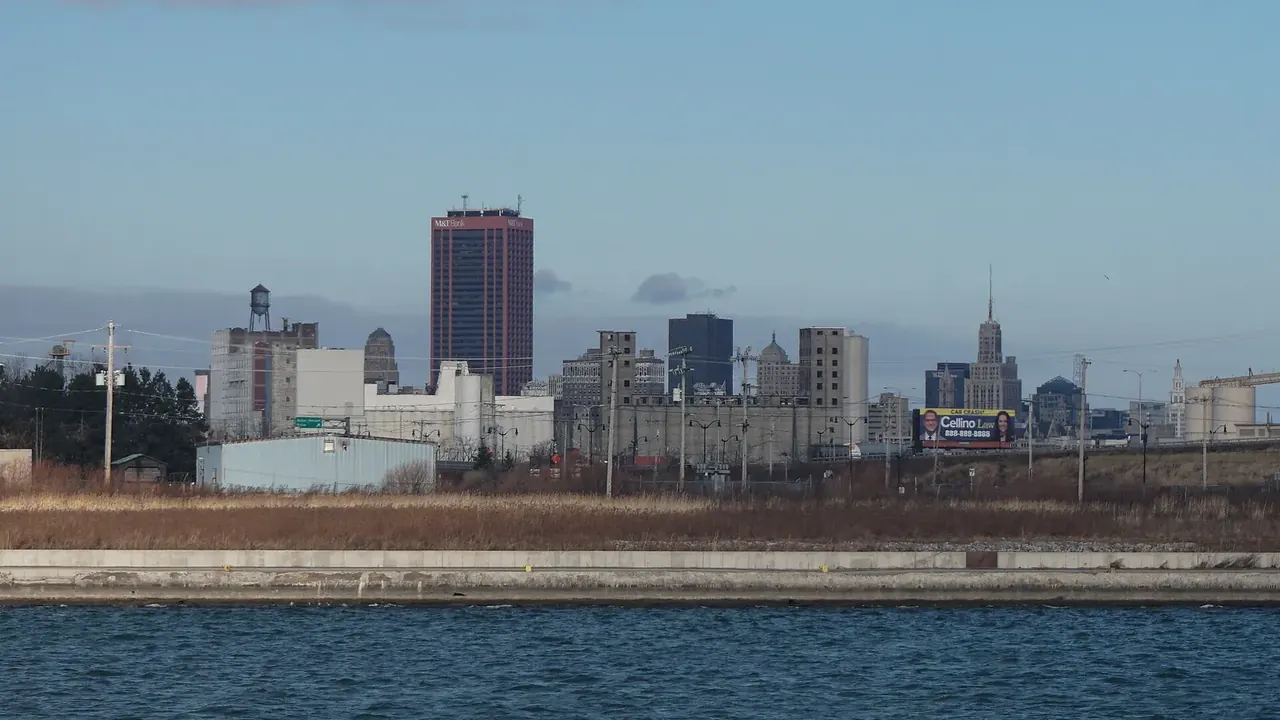 Buffalo skyline