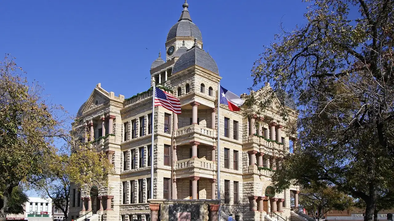 Denton skyline