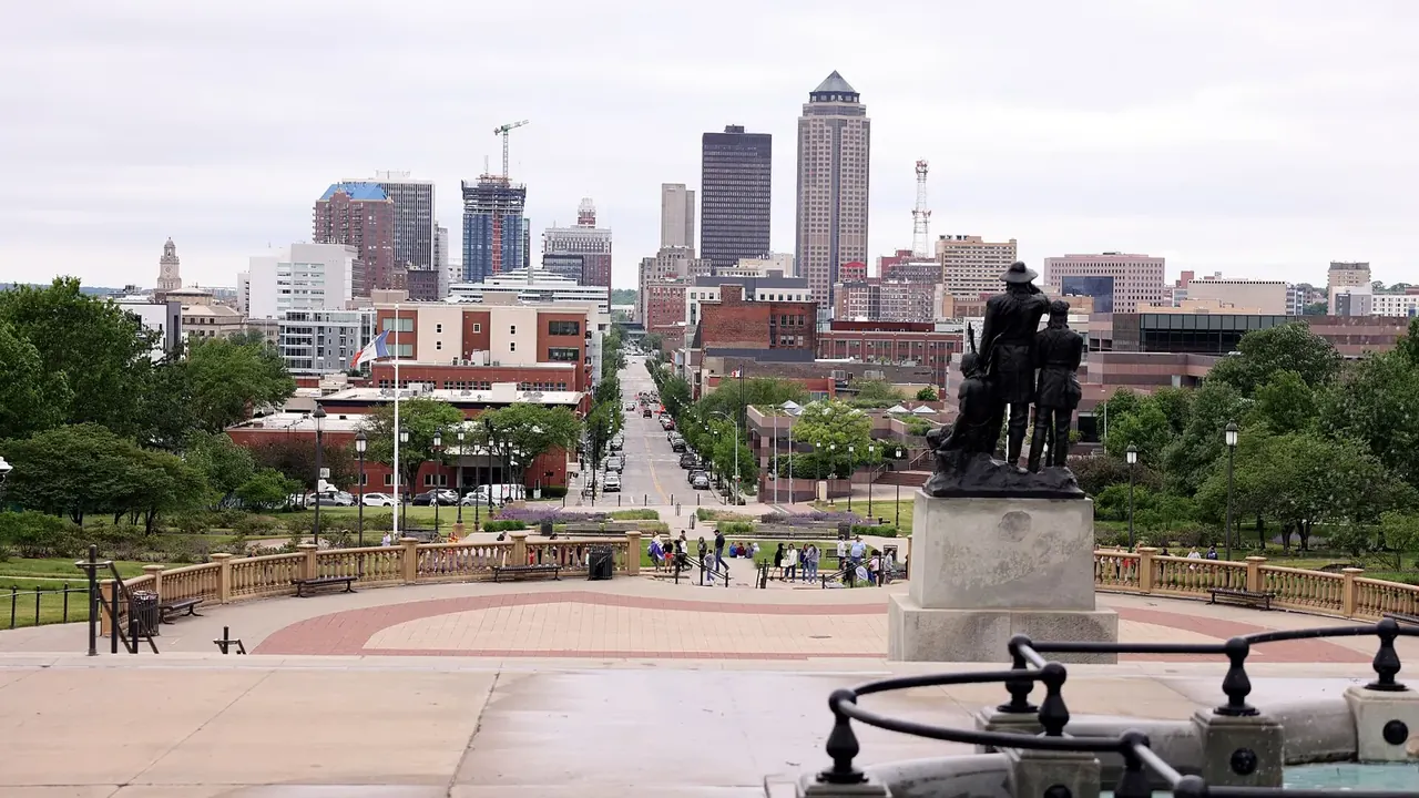 Des Moines skyline