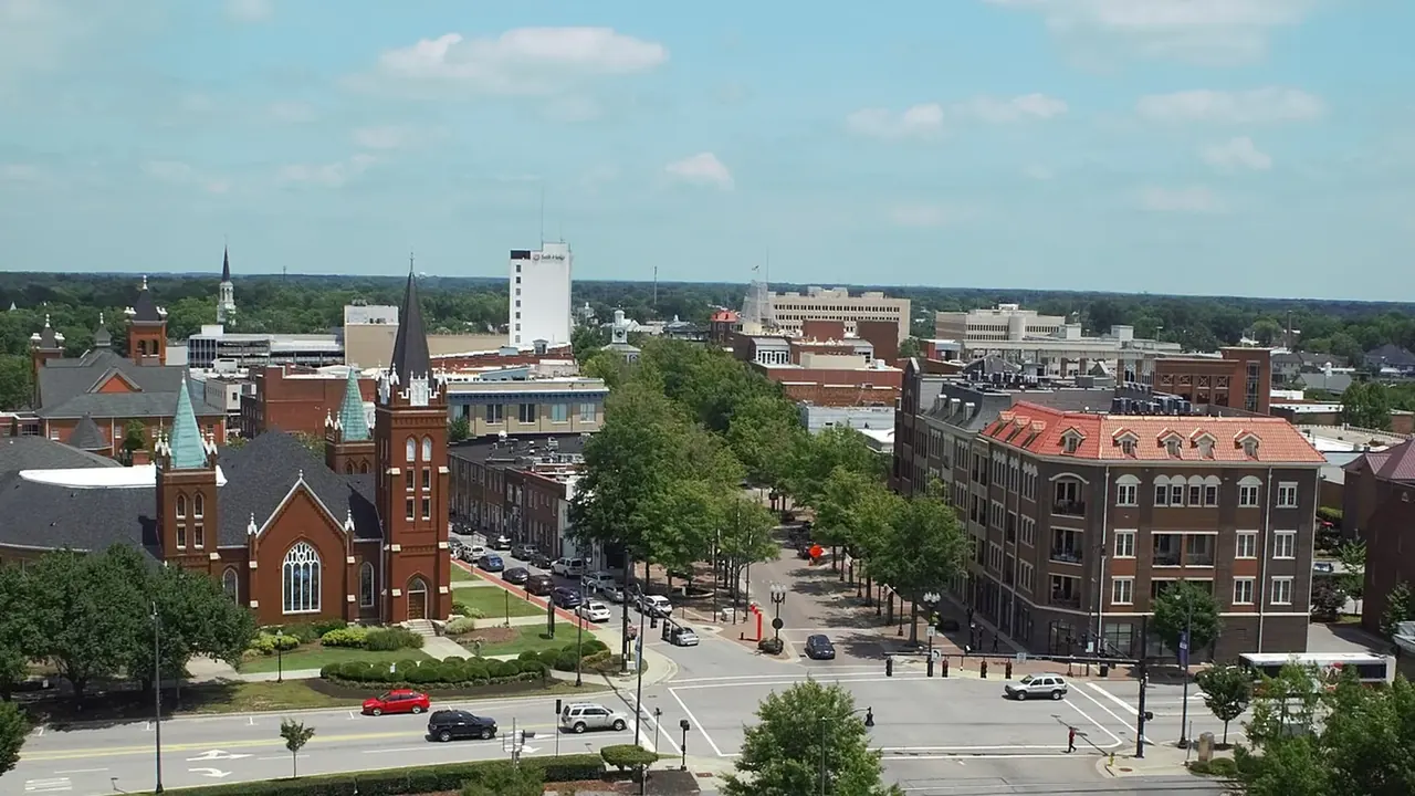 Fayetteville skyline