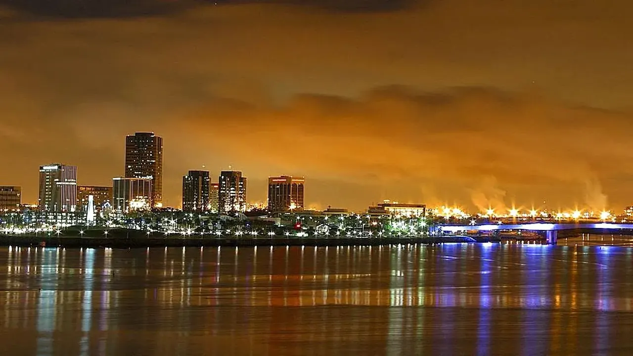 Long Beach skyline