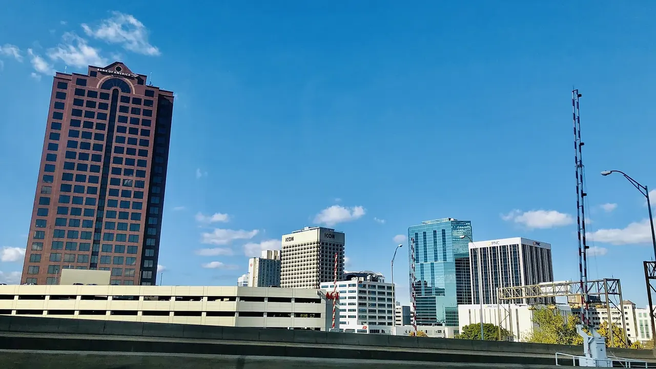 Norfolk skyline