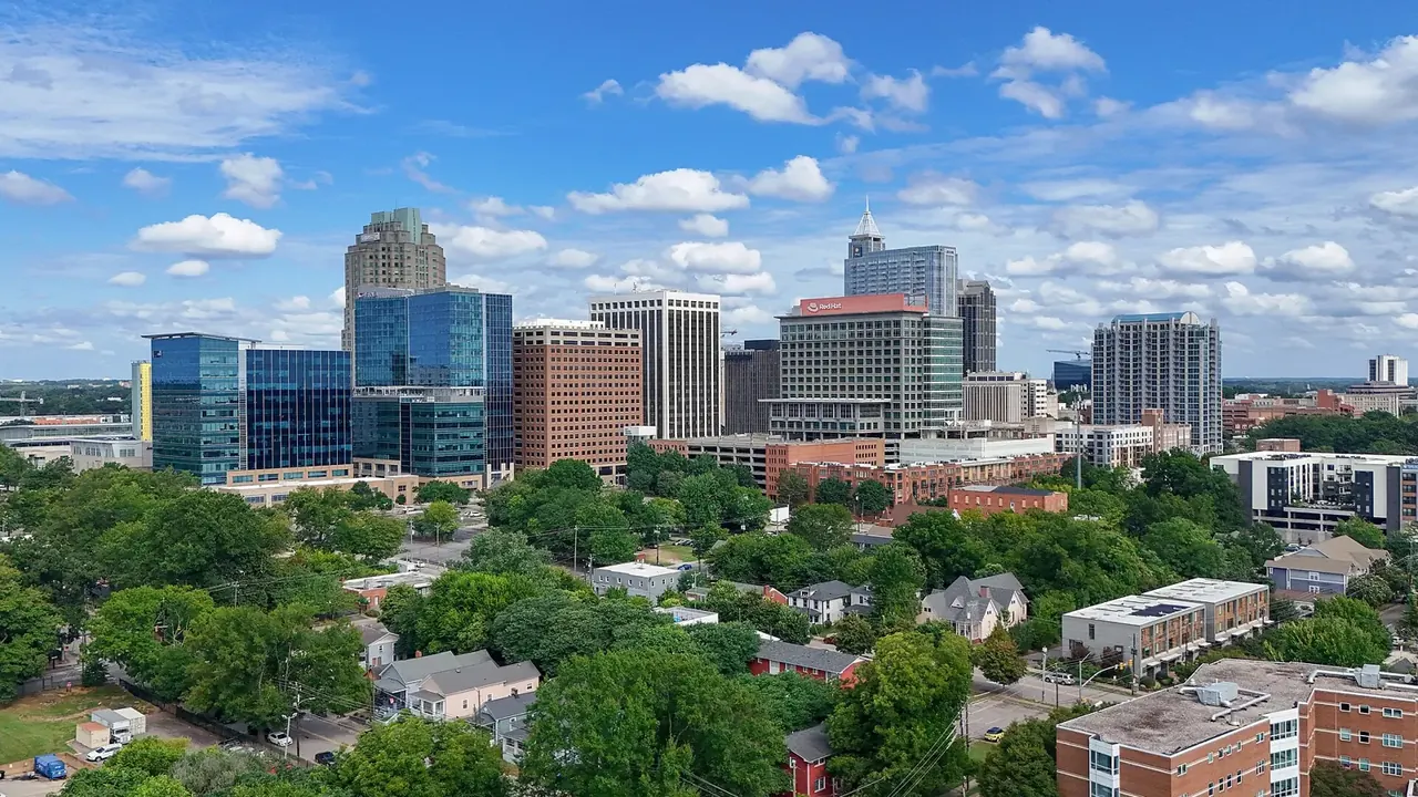 Raleigh skyline