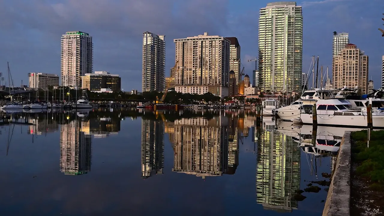 St. Petersburg skyline