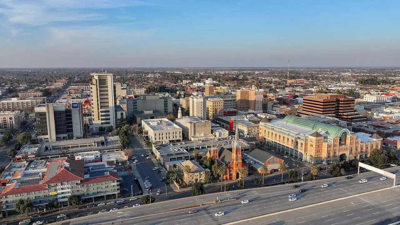 Stockton skyline